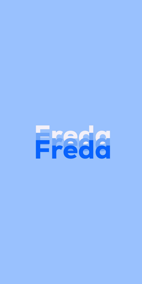 Free photo of Name DP: Freda