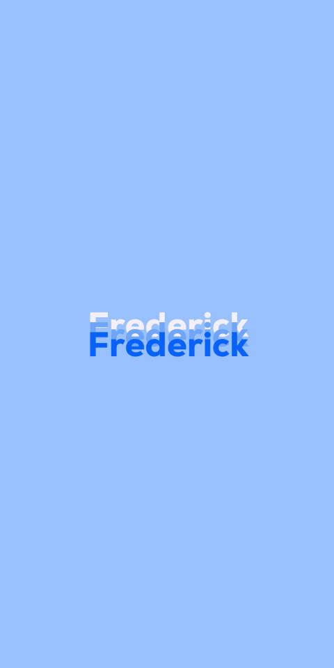 Free photo of Name DP: Frederick