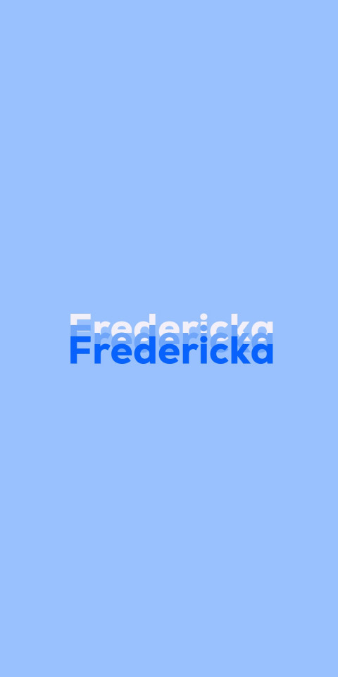 Free photo of Name DP: Fredericka