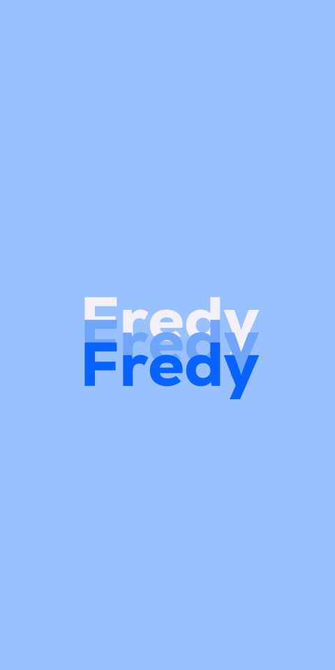 Free photo of Name DP: Fredy