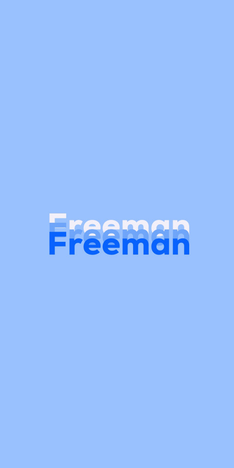 Free photo of Name DP: Freeman