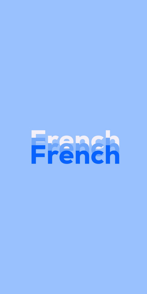 Free photo of Name DP: French