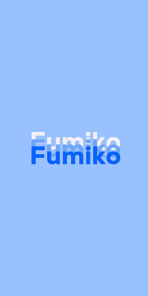 Free photo of Name DP: Fumiko