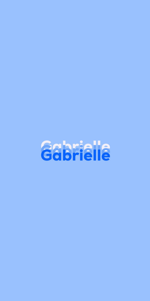 Free photo of Name DP: Gabrielle