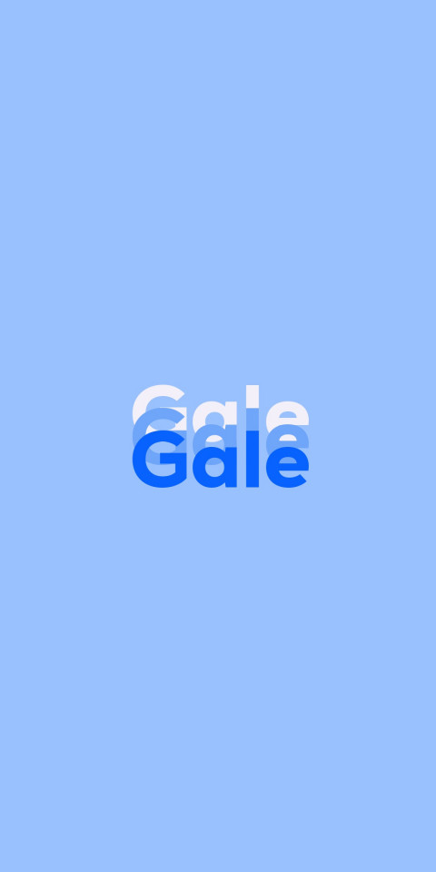 Free photo of Name DP: Gale