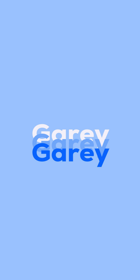 Free photo of Name DP: Garey