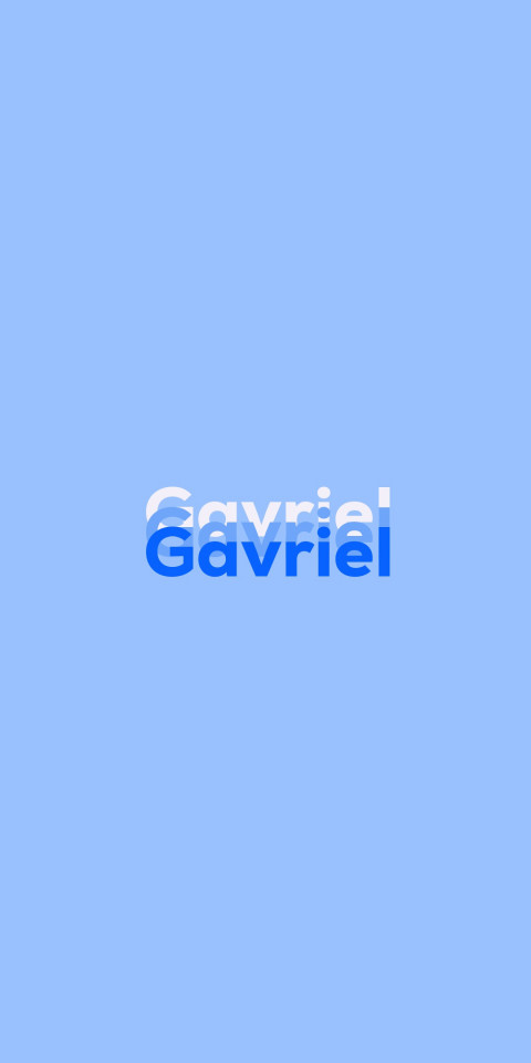 Free photo of Name DP: Gavriel