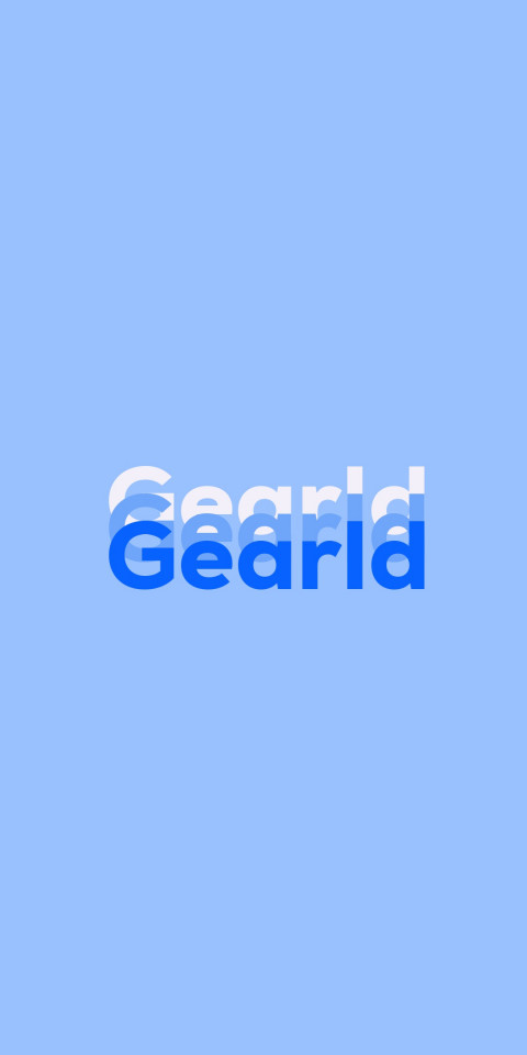 Free photo of Name DP: Gearld