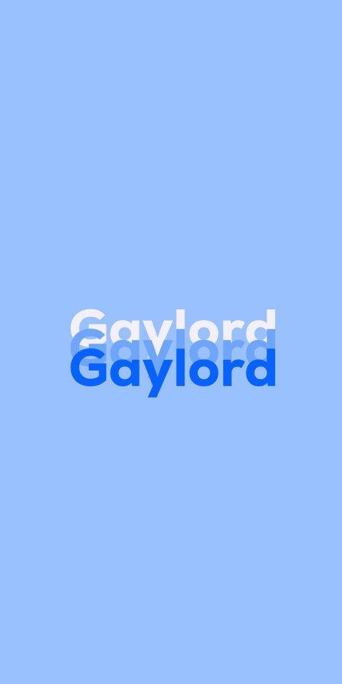 Free photo of Name DP: Gaylord