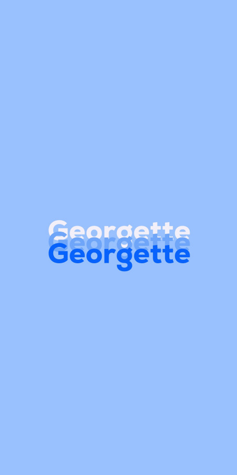 Free photo of Name DP: Georgette
