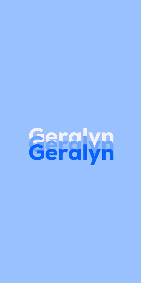 Free photo of Name DP: Geralyn