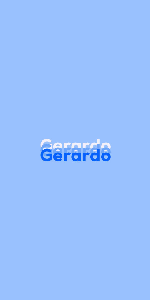 Free photo of Name DP: Gerardo