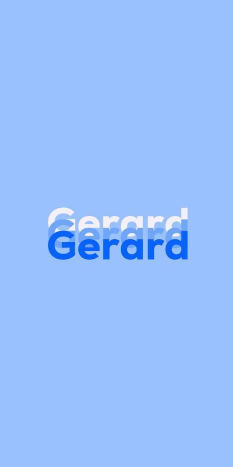 Free photo of Name DP: Gerard