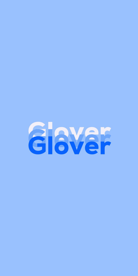 Free photo of Name DP: Glover