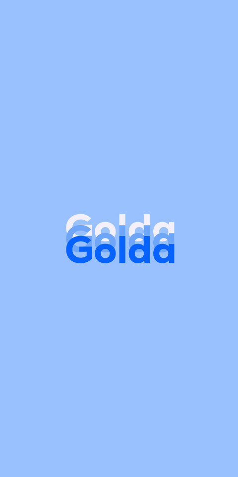 Free photo of Name DP: Golda