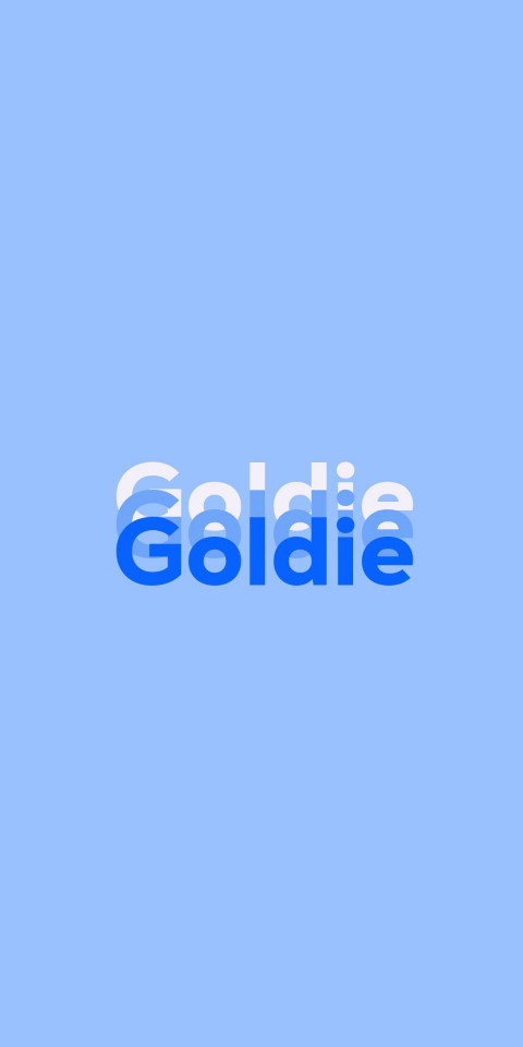 Free photo of Name DP: Goldie