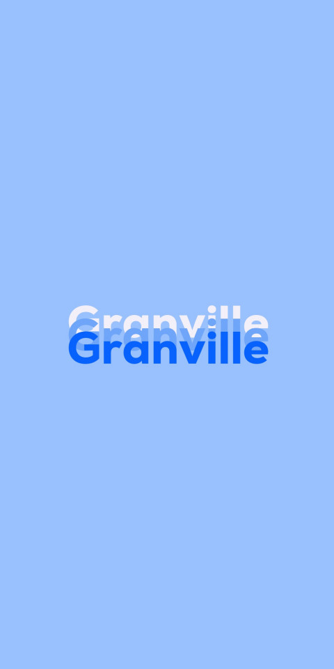 Free photo of Name DP: Granville