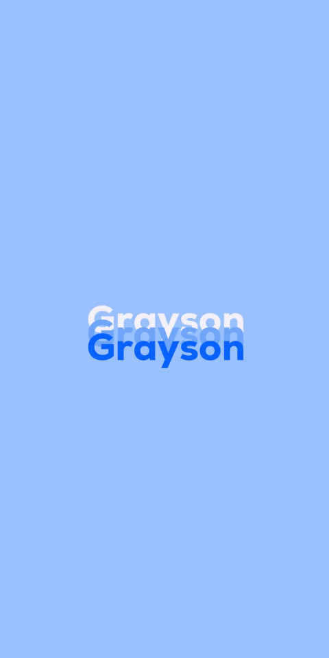 Free photo of Name DP: Grayson