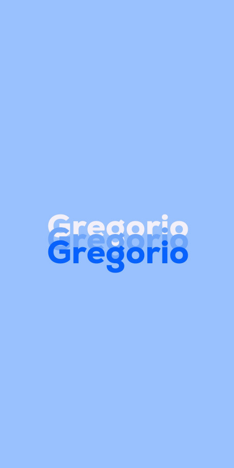 Free photo of Name DP: Gregorio