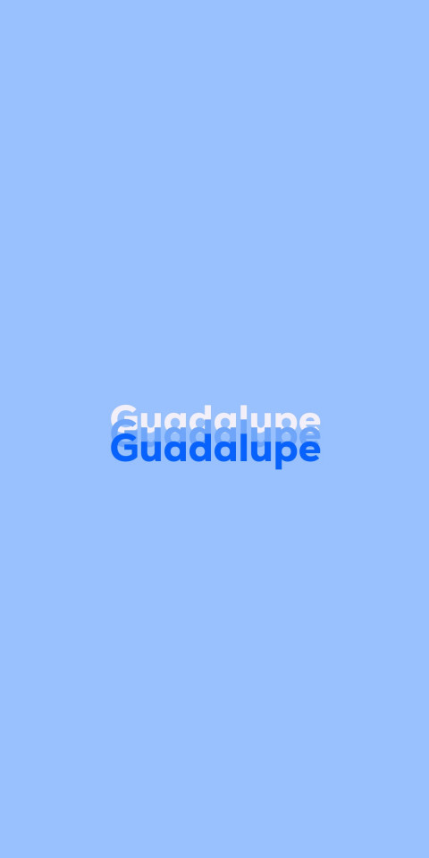 Free photo of Name DP: Guadalupe