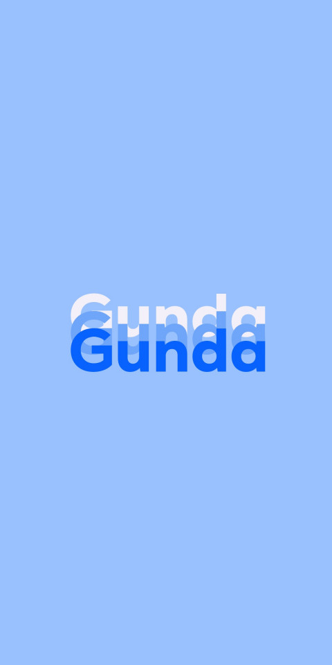 Free photo of Name DP: Gunda