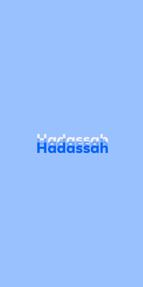 Free photo of Name DP: Hadassah