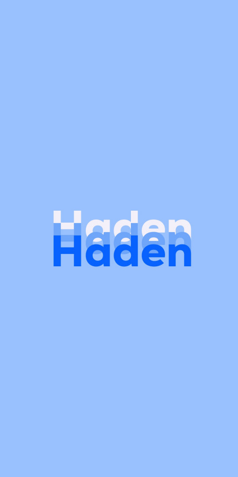 Free photo of Name DP: Haden