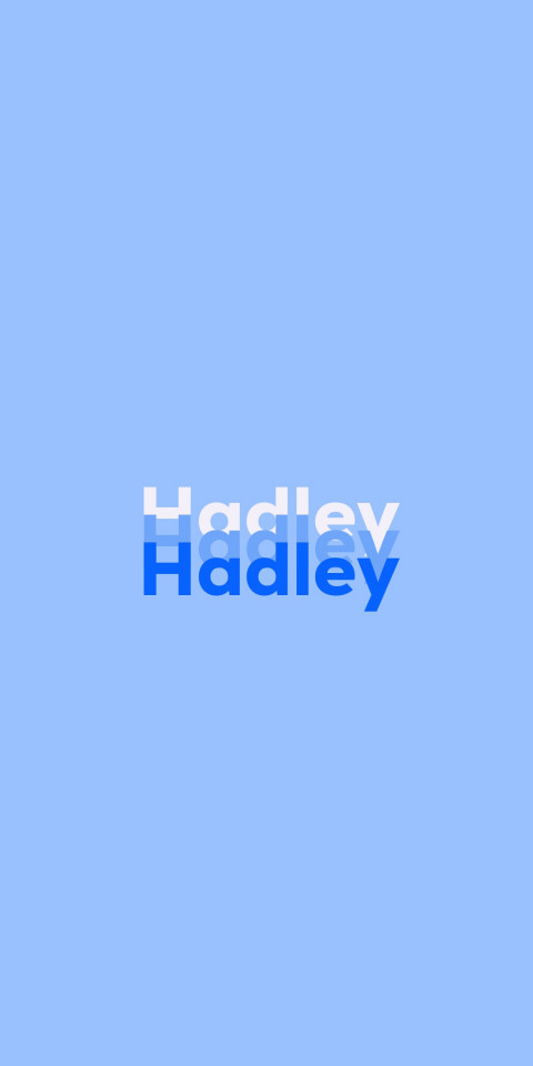Free photo of Name DP: Hadley
