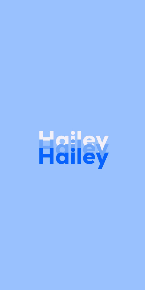 Free photo of Name DP: Hailey