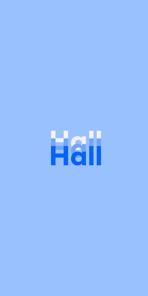 Free photo of Name DP: Hall