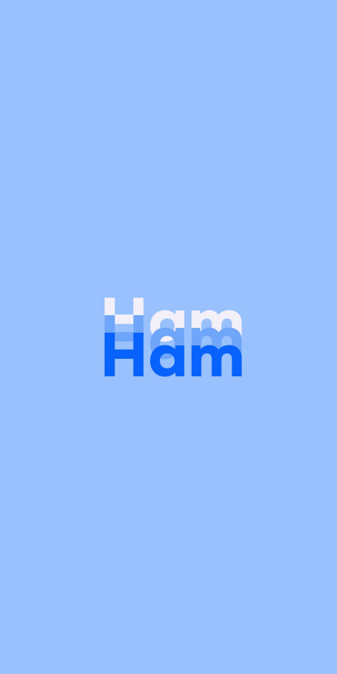 Free photo of Name DP: Ham