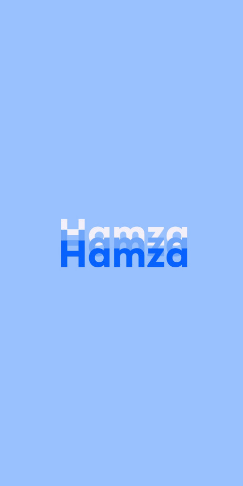 Free photo of Name DP: Hamza