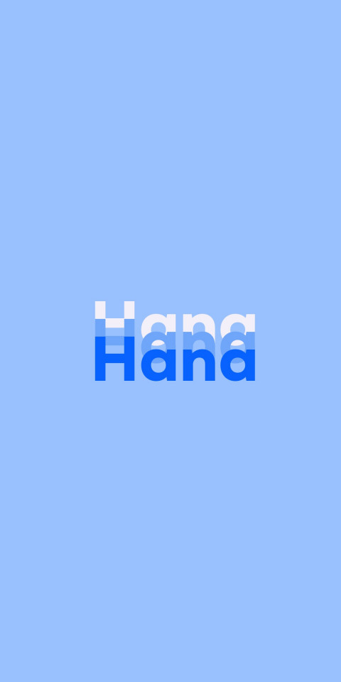 Free photo of Name DP: Hana