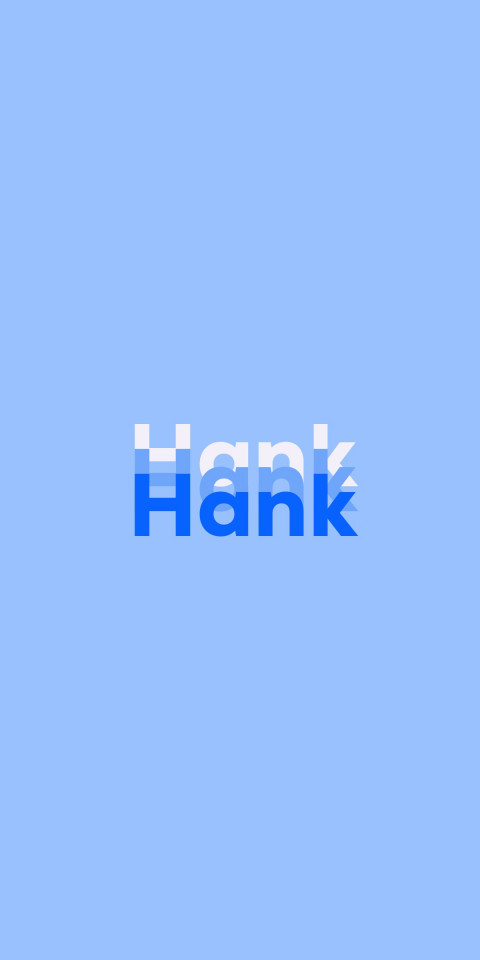 Free photo of Name DP: Hank