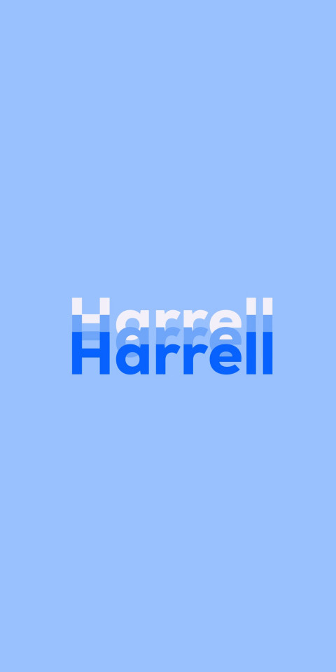 Free photo of Name DP: Harrell