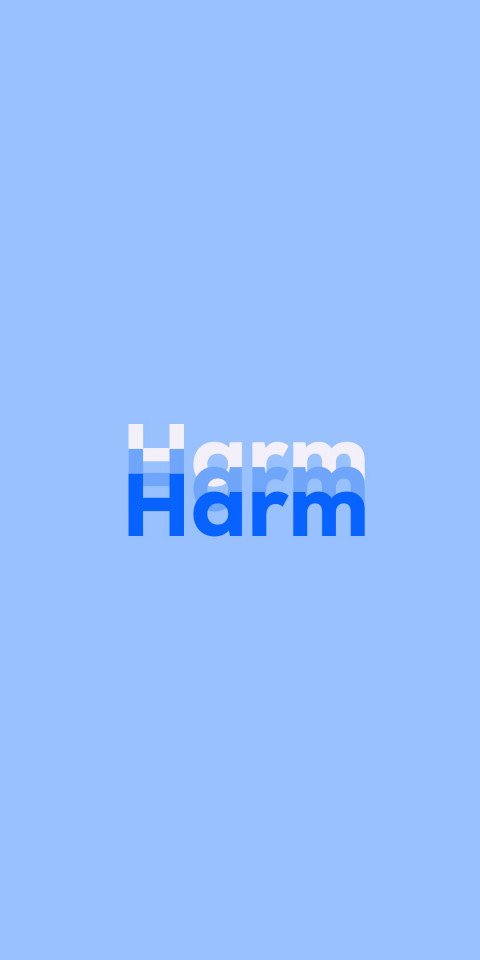 Free photo of Name DP: Harm