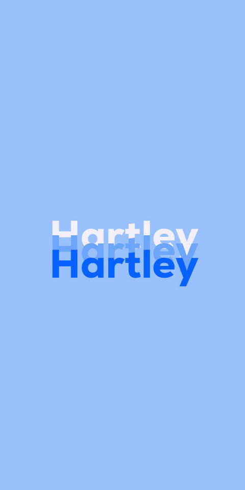 Free photo of Name DP: Hartley