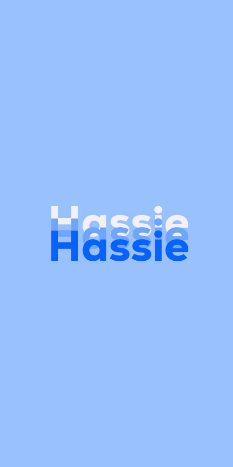 Free photo of Name DP: Hassie