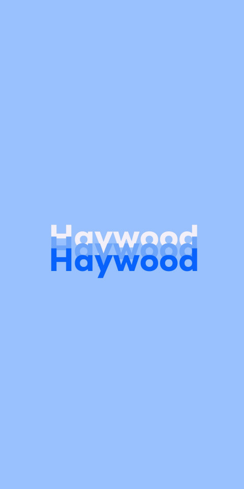 Free photo of Name DP: Haywood