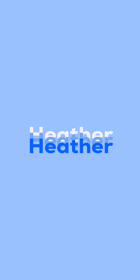 Free photo of Name DP: Heather