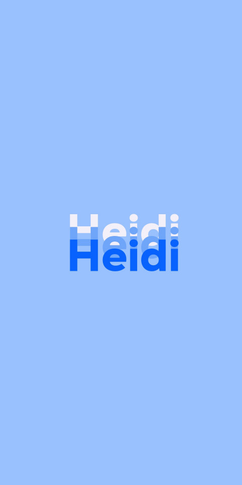 Free photo of Name DP: Heidi