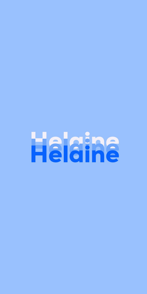 Free photo of Name DP: Helaine