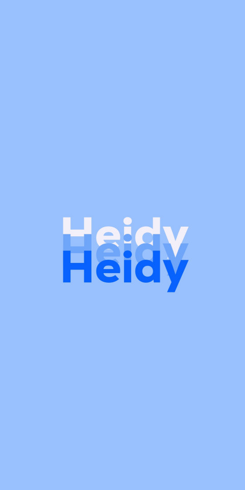 Free photo of Name DP: Heidy