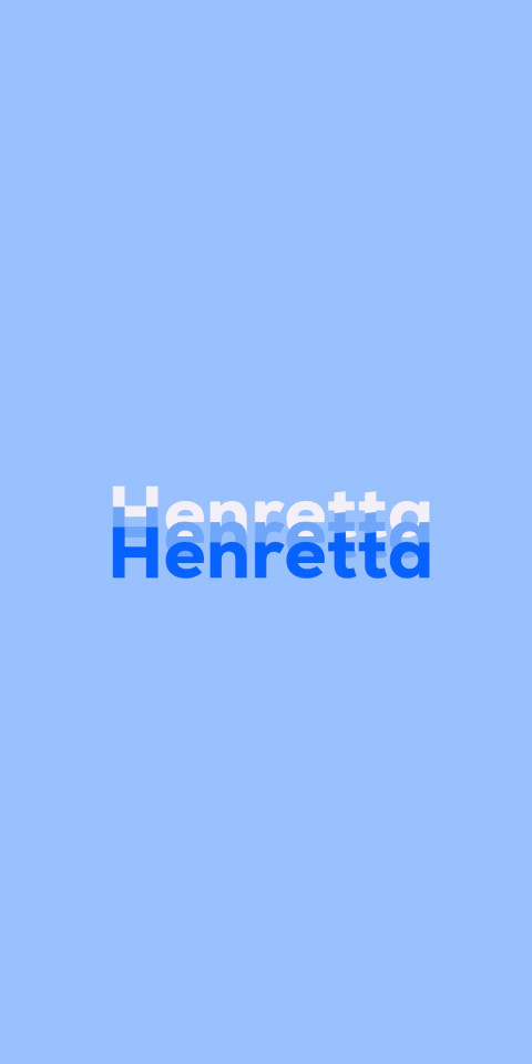 Free photo of Name DP: Henretta