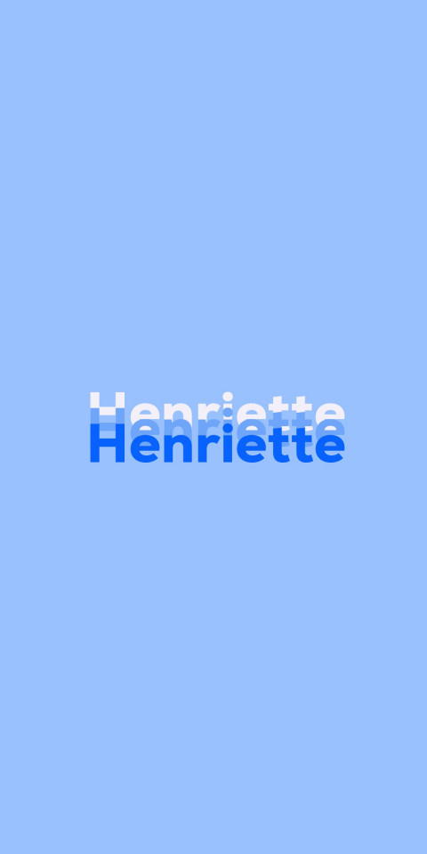 Free photo of Name DP: Henriette