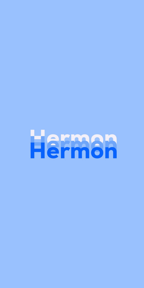 Free photo of Name DP: Hermon