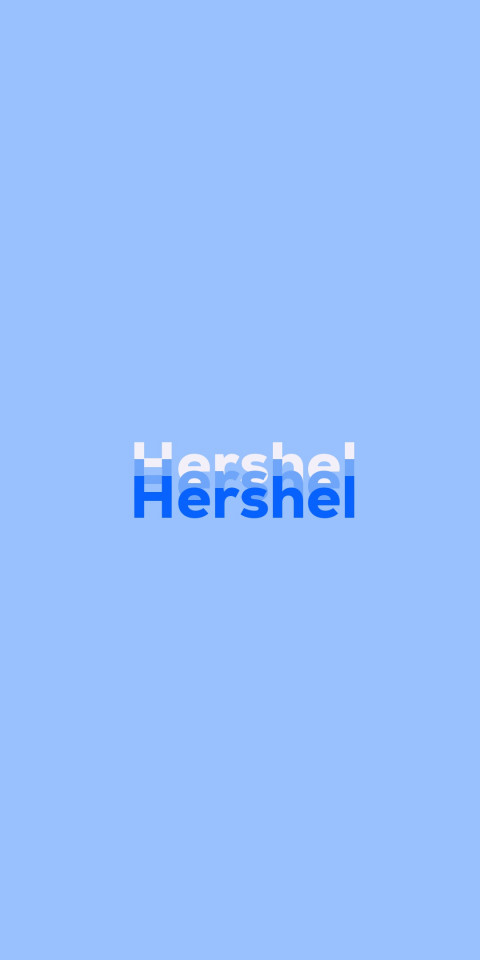 Free photo of Name DP: Hershel