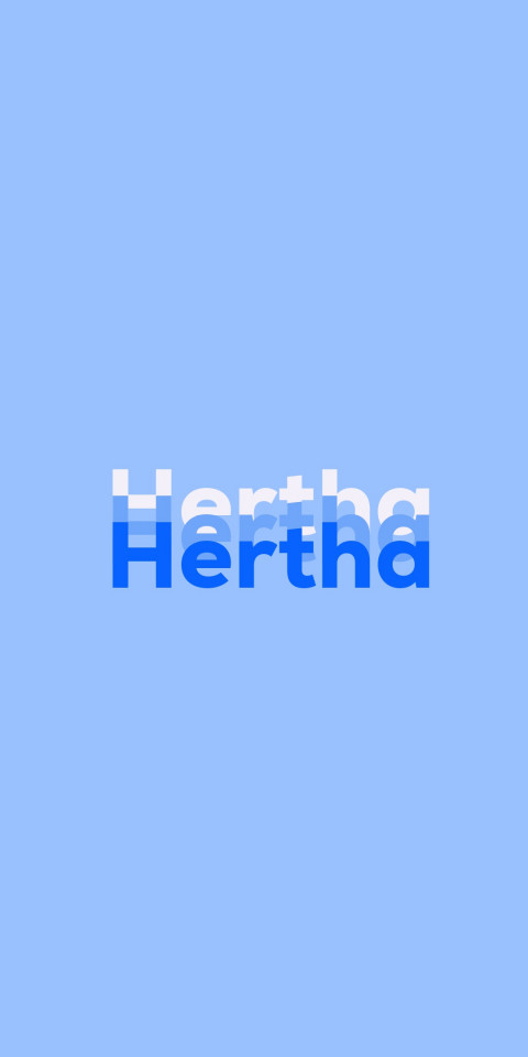 Free photo of Name DP: Hertha