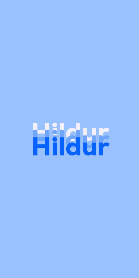 Free photo of Name DP: Hildur