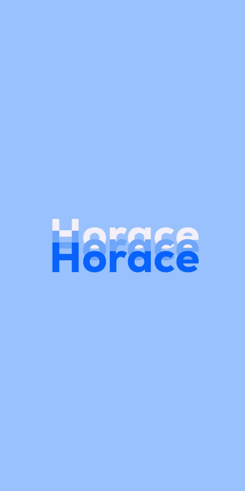 Free photo of Name DP: Horace